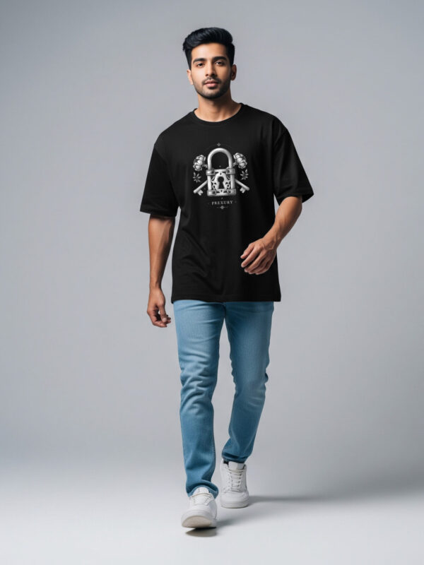 unisex terry oversized tee
