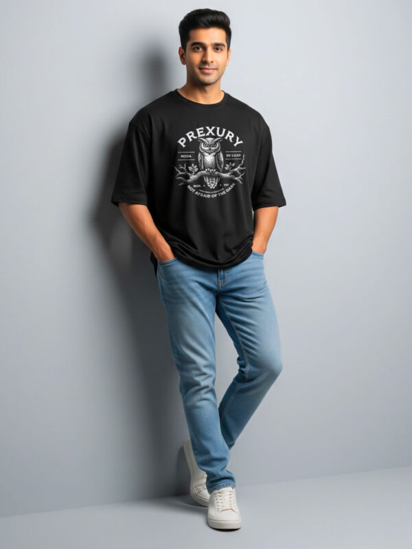 unisex terry oversized tee