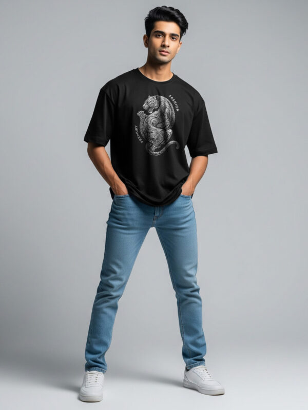 unisex terry oversized tee