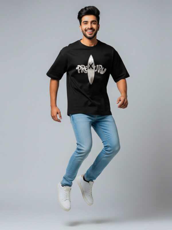 unisex terry oversized tee